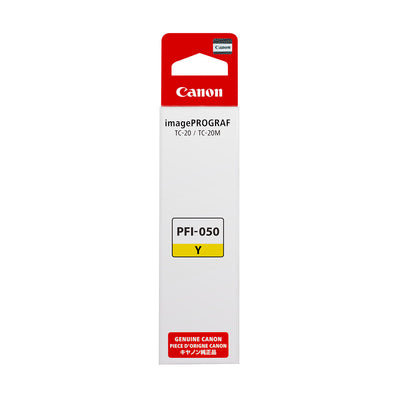 Canon PFI-050 Tanque de tinta pigmentada amarillo  para imagePROGRAF TC-20 (70 ml)