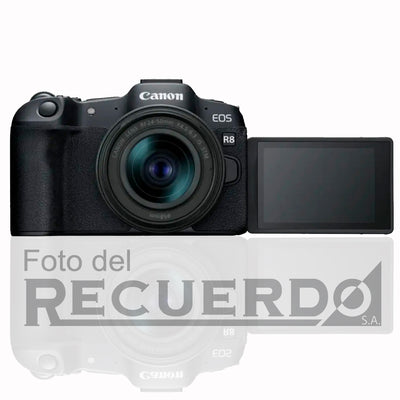 Canon EOS R8 con lente RF 24-50mm Cámara