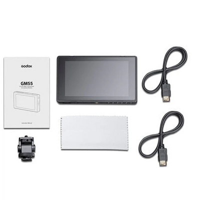 Monitor Táctil Godox GM55 4K HDMI 5.5" para Cámara