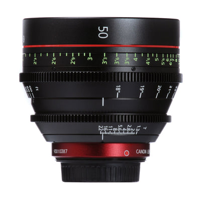 Lente Canon CN-E 50mm T1.3 LF Cinema Prime (montura EF)