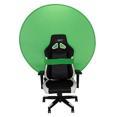 VANTA Fondo de cámara web portátil plegable (142 cm, verde)