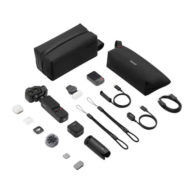 DJI Osmo Pocket 4K Vlog Pack – Cámara, lentes duales, tomas cinematográficas en 4K