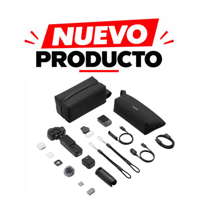 DJI Osmo Pocket 4K Vlog Pack – Cámara, lentes duales, tomas cinematográficas en 4K