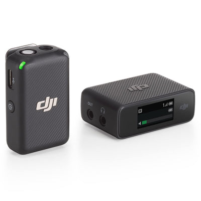 DJI Mic Sistema/grabador inalámbrico digital compacto con micrófono para cámara y teléfono inteligente (2.4 GHz)