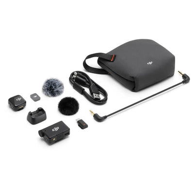 Sistema de micrófono inalámbrico compacto DJI Mic Mini para cámara y smartphone (2.4GHz)