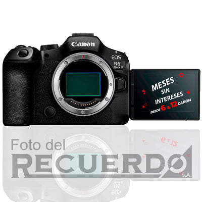 Cámara Canon R6 Mark III Mirrorless Cuerpo