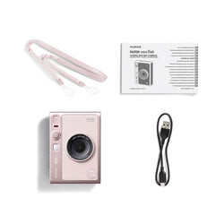 Cámara instantánea híbrida FUJIFILM Instax mini EVO (Rosa suave)