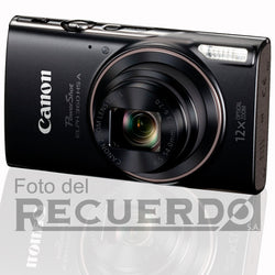 Cámara digital Canon PowerShot ELPH 360 HS A (Negra)