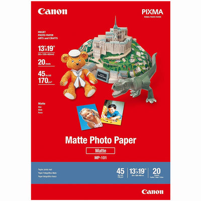 Canon para inyección de tinta - 13x19" (Super-B) - 20 hojas Papel fotográfico mate