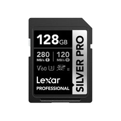 Tarjeta de memoria SDXC Lexar Professional SILVER PLUS UHS-II de 128GB