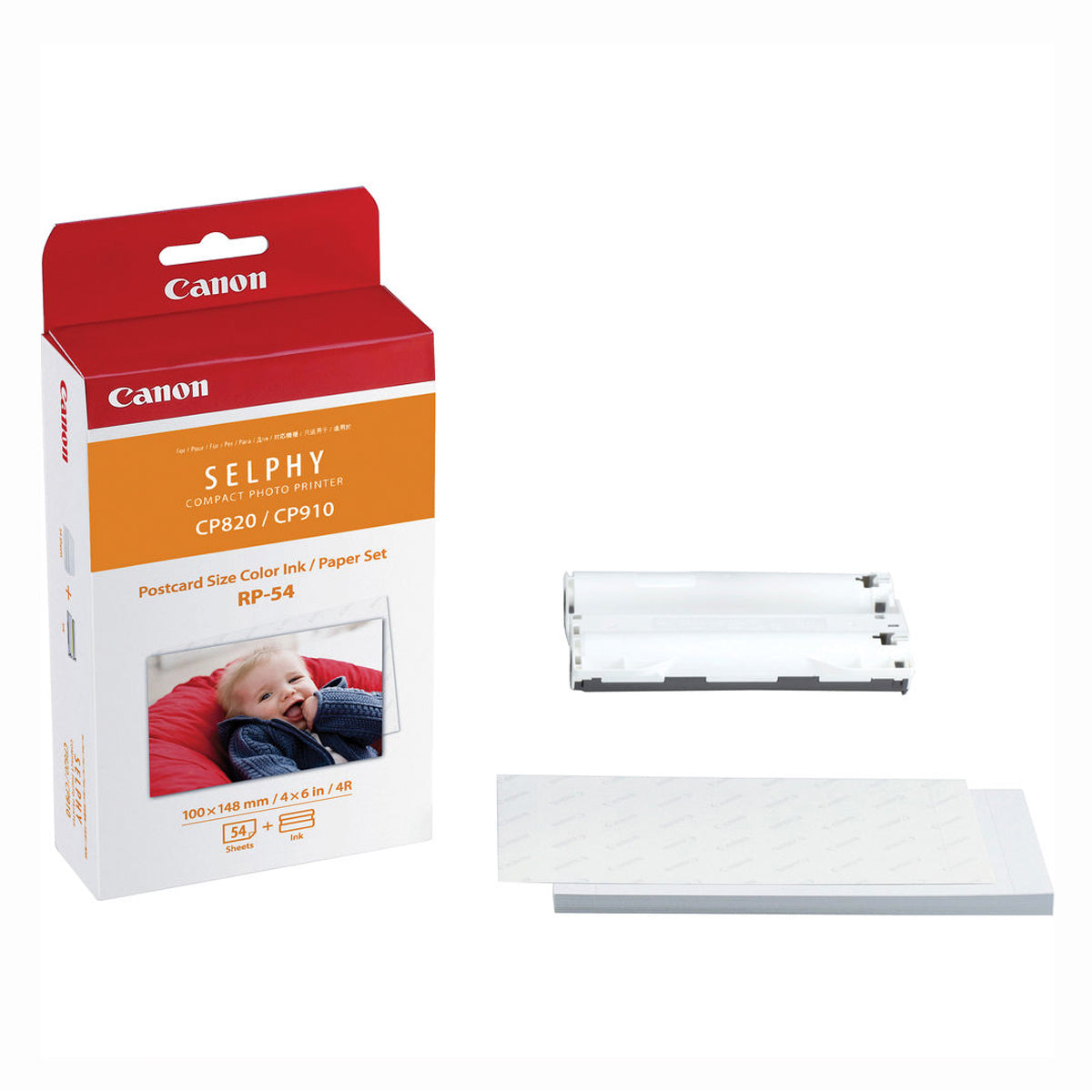 Papel Fotográfico Canon RP-108 4x6" Alta Capacidad | 108 Hojas | Para Impresoras Canon SELPHY