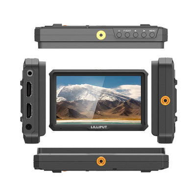 Monitor en cámara Lilliput 5" 4K HDMI Full HD