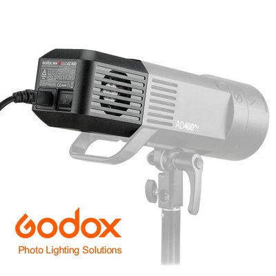Adaptador de CA Godox para monoluz Witstro AD400Pro