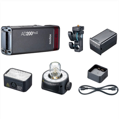 Godox AD200Pro II TTL Flash de bolsillo