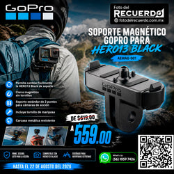 Soporte de enganche magnético GoPro para HERO13 Black