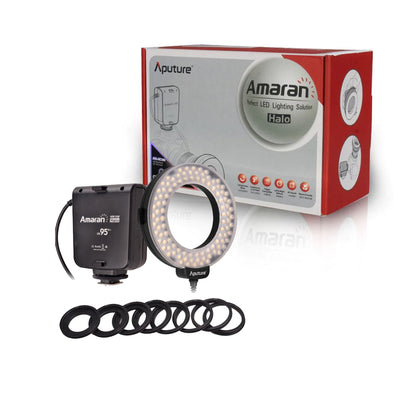 Aputure AHL-HC100 Amaran Halo LED Anillo Flash para cámaras Canon