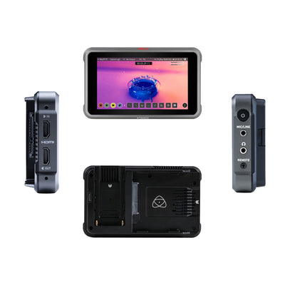 Monitor de grabación sin procesar Atomos Ninja V+ 5.2" 8K HDMI H.265