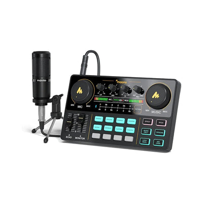 Paquete de equipos de podcast Maonocaster Lite AM200 Sonido excepcional siempre
