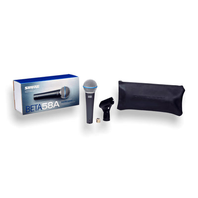 Micrófono dinámico supercardioide de mano Shure Beta 58A
