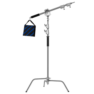 GVM C360 Kit de brazo transversal y soporte en C con base de tortuga (10.5' / 320 cm)