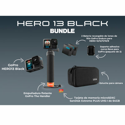 GoPro Cámara CHDRB-131-RW Hero13 Black Holiday Bundle