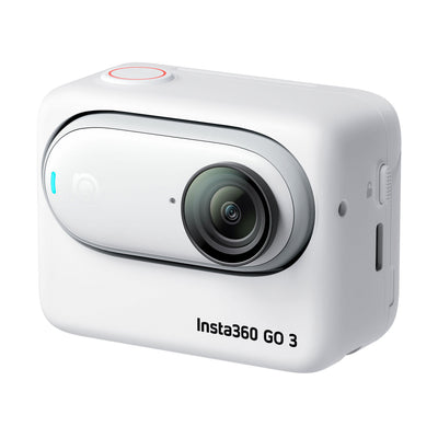 Cámara de acción Insta360 GO 3 (128 GB, blanco ártico)