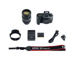 Canon EOS 5D Mark IV Cámara DSLR con lente 24-105mm f/4L II