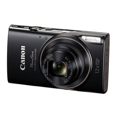 Canon PowerShot ELPH 360 HS (Negro) Cámara digital