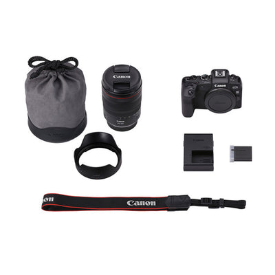 Canon EOS RP con lente 24-105mm RF 24-105mm L IS USM Cámara