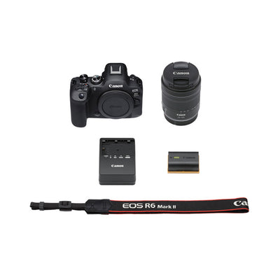Canon EOS R6 Mark II con lente 24-105mm IS STM Cámara