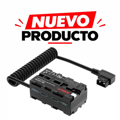 Batería ficticia SWIT de doble cara NP-F con USB-C