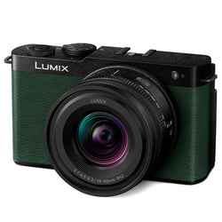 Especificaciones Cámara sin espejo Panasonic Lumix S9 con objetivo 18-40mm f/4.5-6.3 (Verde oliva oscuro)