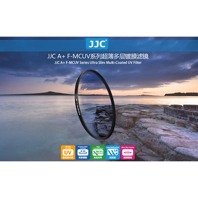 Filtro UV multicapa ultradelgado de 58mm JJC A+ F-MCUV