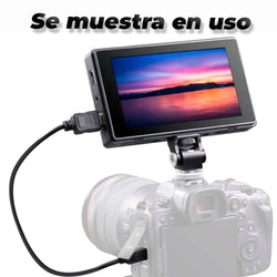 Monitor Táctil Godox GM55 4K HDMI 5.5" para Cámara