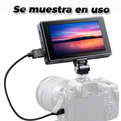 Monitor Táctil Godox GM55 4K HDMI 5.5" para Cámara