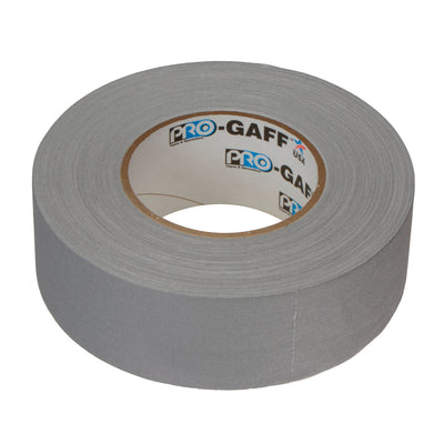 ProTapes Pro Cinta adhesiva Gaffer (2" x 55 yd /  5.1 cm x 50.3 m, Gris)