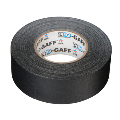 ProTapes Pro Cinta adhesiva Gaffer (2" x 55 yd /  5.1 cm x 50.3 m, Negra)