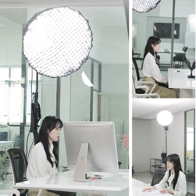 NiceFoto Lampara de Led HC-6000A Pro