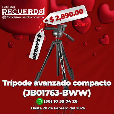 Trípode avanzado compacto JOBY (JB01763-BWW)
