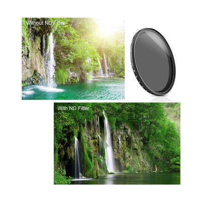 K&F Concept Fader (82mm) variable ND2-ND400 Filtro