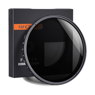 K&F Concept Fader (82mm) variable ND2-ND400 Filtro