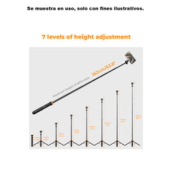 Trípode magnético para selfies K&F Concept MS19