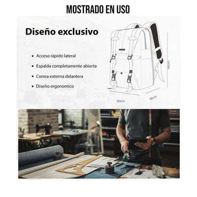 K&F Concept Beta Mochila de fotografía Backpack (Verde Militar, 20 L)