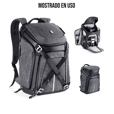 Mochila K&F Concept Alpha (Gris, 25 L)