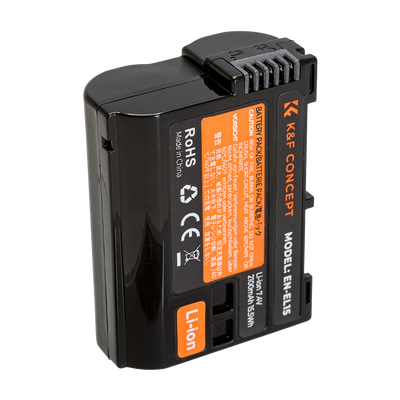 K&F Concept Tipo EN-EL15 para Nikon Batería Recargable