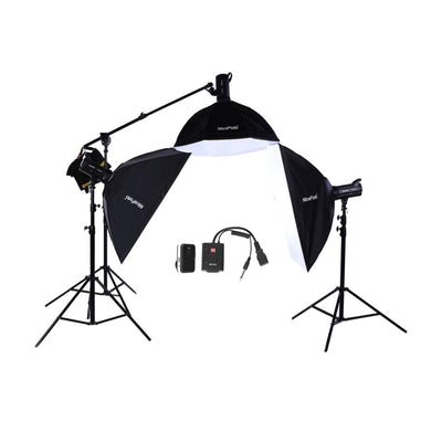 NiceFoto Equipo de Iluminación KT-TB605 KIT