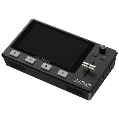 FeelWorld HDMI Live Stream Switcher with Built-In 5.5" LCD Monitor