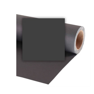 Colorama Papel de fondo Colorama Black = Negro (2.72 x 11 m) LL CO168