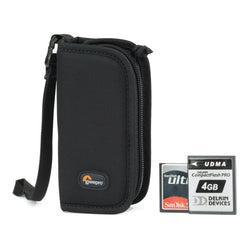 S&F Memory Wallet 20 (diseño delgado con capacidad para hasta 12 tarjetas CF o SD)