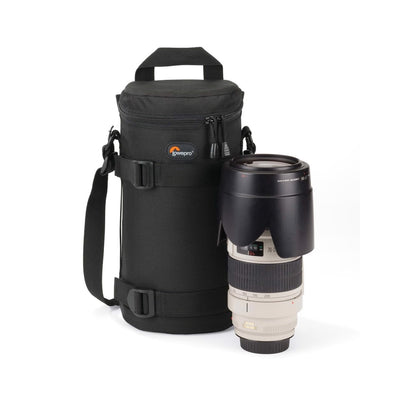 Estuche para lentes Lowepro 11 x 26 cm (Negro)